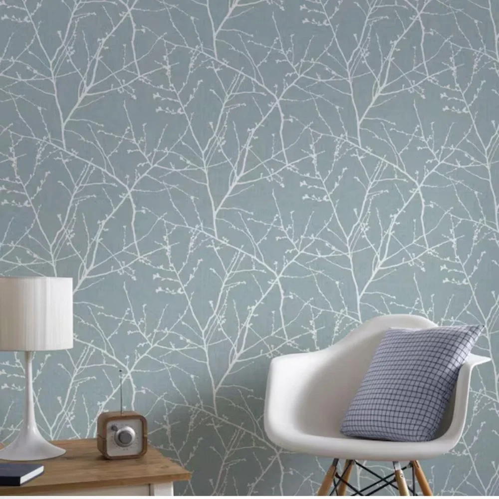 New 2 rolls Innocence Duck Egg Wallpaper by Graham & Brown